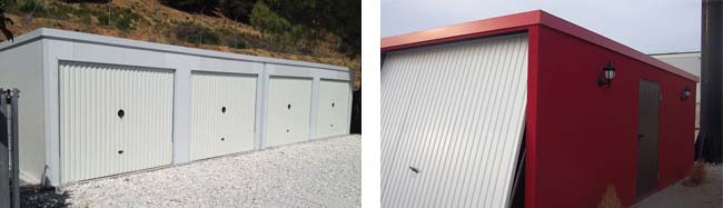 Garajes prefabricados Amplia | Garajes metálicos desmontables