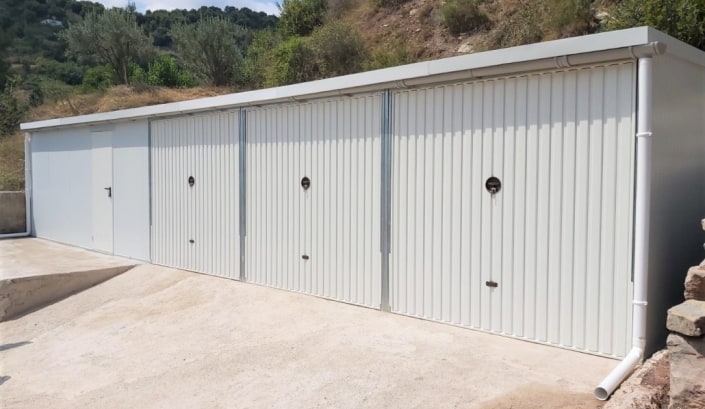 Trasteros y garajes prefabricados Amplia. Soluciones prefabricadas