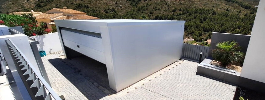 Instalación de Cochera Prefabricada en Alicante