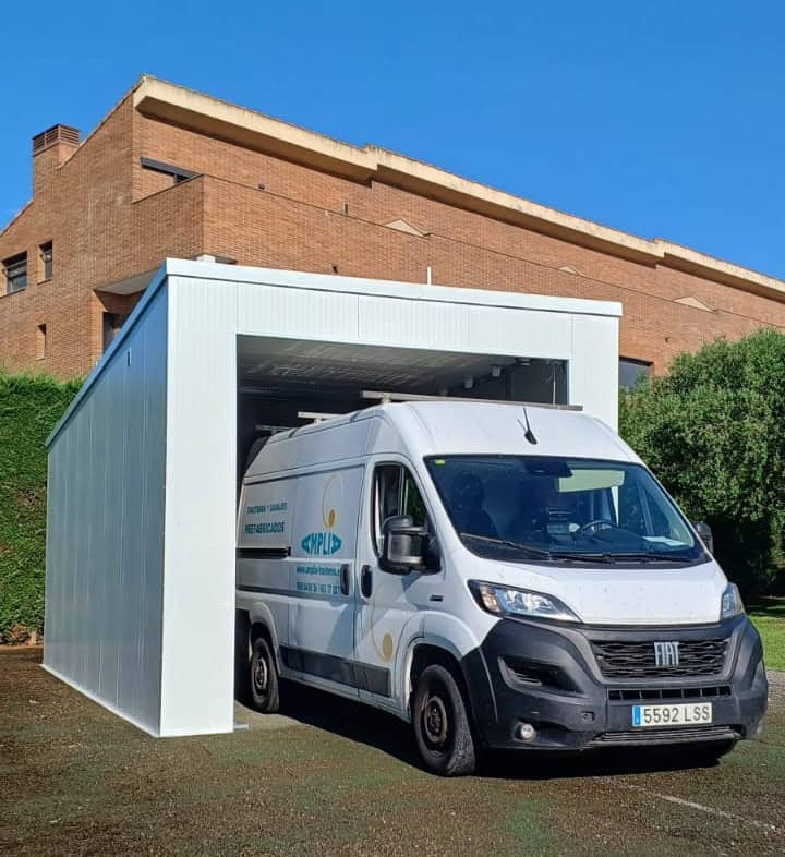 Instalación de almacén prefabricado en Tarragona